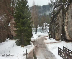 Vstup do skal, Pískovna