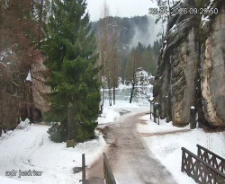 Vstup do skal, Pískovna