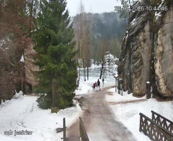 Vstup do skal, Pískovna