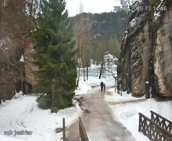 Vstup do skal, Pískovna