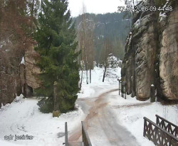 Vstup do skal, Pískovna