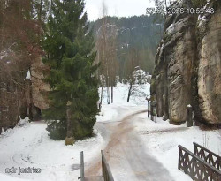 Vstup do skal, Pískovna