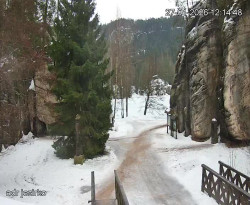 Vstup do skal, Pískovna