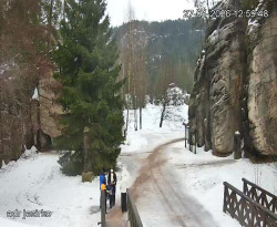 Vstup do skal, Pískovna