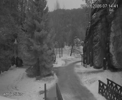 Vstup do skal, Pískovna