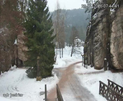 Vstup do skal, Pískovna