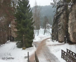 Vstup do skal, Pískovna