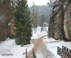 Vstup do skal, Pískovna