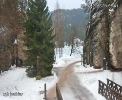 Vstup do skal, Pískovna