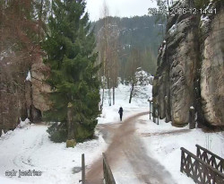 Vstup do skal, Pískovna