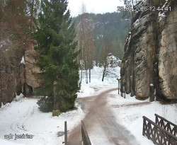 Vstup do skal, Pískovna