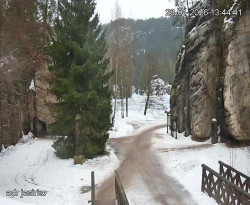 Vstup do skal, Pískovna