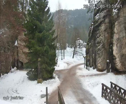 Vstup do skal, Pískovna