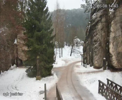 Vstup do skal, Pískovna