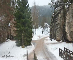 Vstup do skal, Pískovna