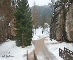 Vstup do skal, Pískovna