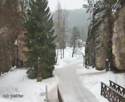 Vstup do skal, Pískovna