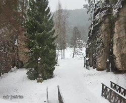 Vstup do skal, Pískovna