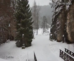 Vstup do skal, Pískovna