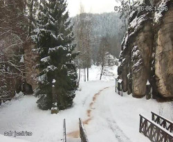 Vstup do skal, Pískovna