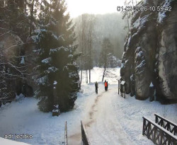 Vstup do skal, Pískovna