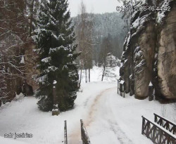 Vstup do skal, Pískovna