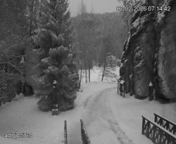 Vstup do skal, Pískovna