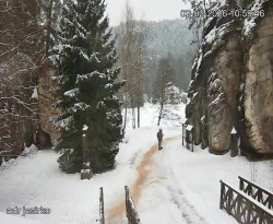 Vstup do skal, Pískovna