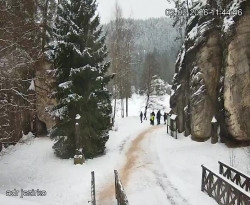 Vstup do skal, Pískovna