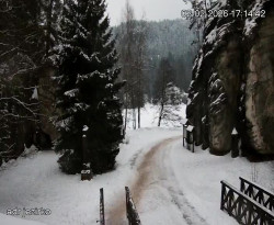 Vstup do skal, Pískovna