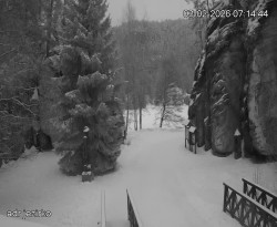 Vstup do skal, Pískovna