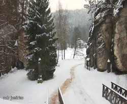 Vstup do skal, Pískovna