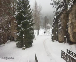 Vstup do skal, Pískovna