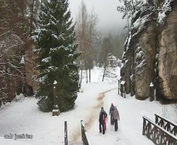 Vstup do skal, Pískovna