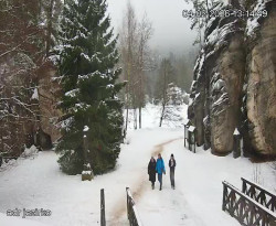 Vstup do skal, Pískovna