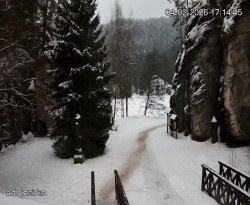 Vstup do skal, Pískovna