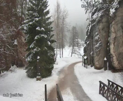 Vstup do skal, Pískovna