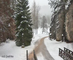 Vstup do skal, Pískovna