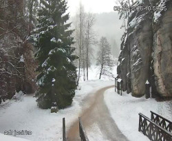 Vstup do skal, Pískovna