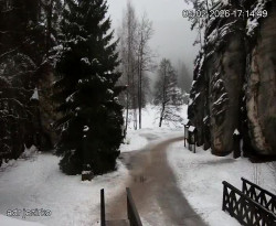 Vstup do skal, Pískovna