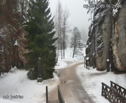 Vstup do skal, Pískovna