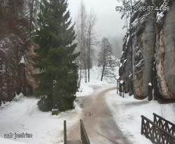 Vstup do skal, Pískovna