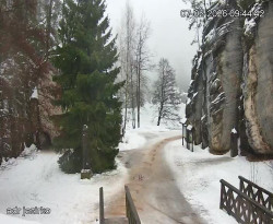 Vstup do skal, Pískovna