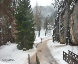 Vstup do skal, Pískovna