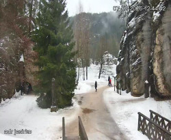 Vstup do skal, Pískovna