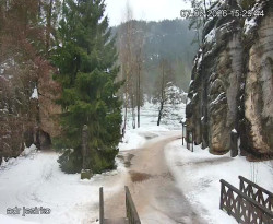 Vstup do skal, Pískovna