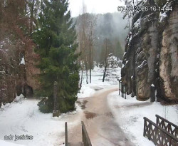 Vstup do skal, Pískovna