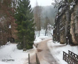 Vstup do skal, Pískovna