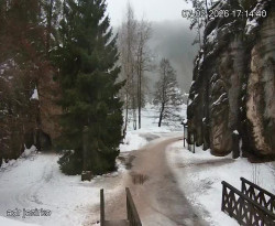 Vstup do skal, Pískovna