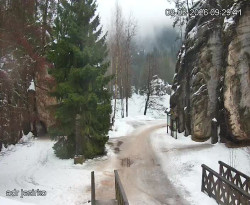 Vstup do skal, Pískovna